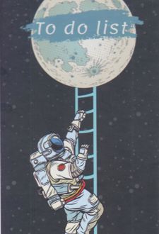 تو دولیست 100 برگ 20*9 جلدسخت سیم از بالا میکرو (آدم فضایی)