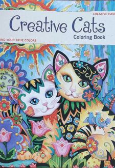 کتاب رنگ‌آمیزی creative cats
