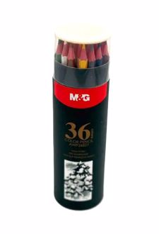 مدادرنگی 36 رنگ قوطی استوانه (MG)