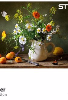 پازل شیشه‌ای استینو 1000 تکه طرح گل (کد 16104)