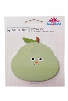 پست ایت 30 برگ فانتزی میوه اسکول فنز - (گلابی )