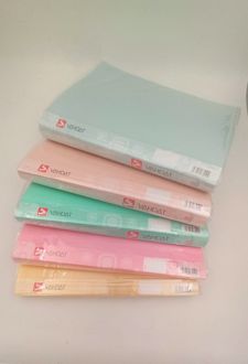 کلربوک 40 برگ A4 پاستلی وحدت - (آبی)