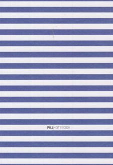 دفتر لاین جیبی (پیل - آبی راه راه)