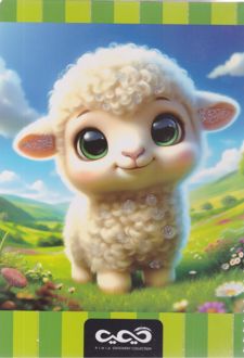 دفتر وزیری 50 برگ فنری جلد ویژه (کیمیا) - ببعی