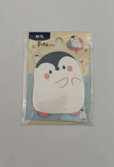 استیک‌نوت فانتزی حیوانات دوربرش پنگوئن (MG)