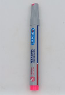 ماژیک وایت‌برد گرد صورتی استورم