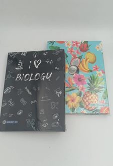 دفتر کلاسوری 26 حلقه 200 برگ قفل فلزجلدسخت میکرو (میوه‌های استوایی)