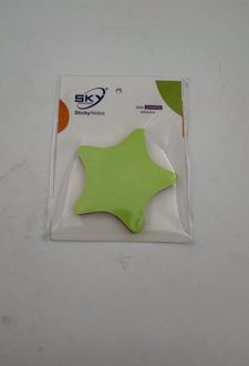 استیک نوت اشکال 5 رنگ (اسکای) ستاره