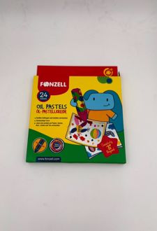 پاستل‌روغنی 24 رنگ (فونزل)