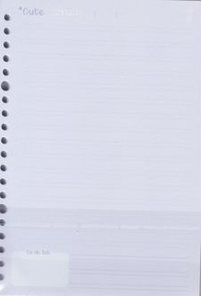 یدک دفتر کلاسوری 20حلقه 2خط برگ سری کیوت پالت (بنفش)