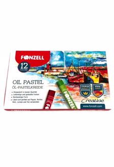 پاستل روغنی 12 رنگ creative (فونزل)