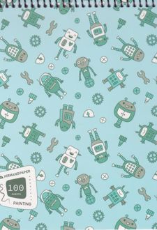 دفتر نقاشی خشتی سیم از بالا (هیرمند) - ربات