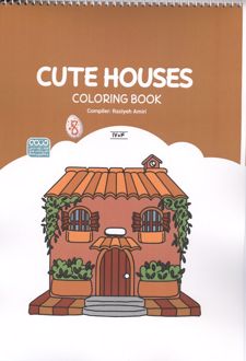 کتاب رنگ آمیزی CUTE HOUSES (کد 1704)