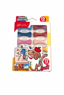 مدادشمعی جادویی 12 رنگ طرح استخوان (فانتزی)