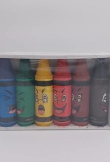 پاستل روغنی 6 رنگ سوپر جامبو اسکول فنز