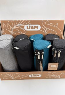 جامدادی سه زیپ روکو لیام - (مشکی)