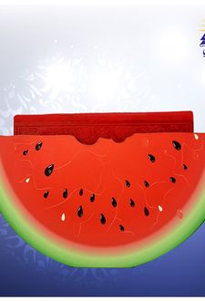 دیوان حافظ (پالتویی، چرم، با ساک هندوانه)