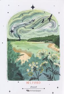 دفتر 40 برگ A5 ته دوخت فانتزی (لینو)