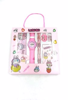 ست تحریر لبوبو (فانتزی) - صورتی