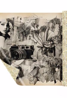 کاغذ کادو دورو طرح کرافت 2 (ایمان)