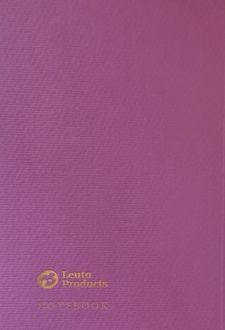 دفتر فابریانو A5 خط‌دار (لنتو) - بنفش پررنگ