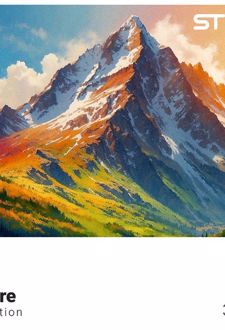 پازل شیشه‌ای استینو 260 تکه طرح طبیعت (کد 32101)