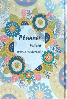 پلنر جیبی سالانه جلد‌سخت (فدرا) گل و برگ