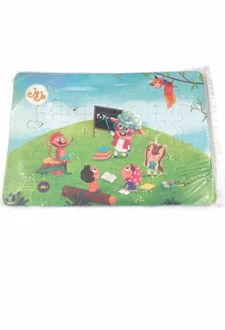 پازل فومی طرح مل‌مل در کلاس درس شیمی (پژانو)