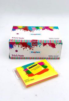 پست ایت 100 برگ76*101الوان اسکول فنز