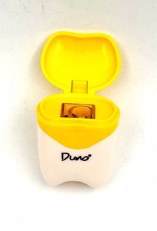 تراش مخزن‌دار دوسوراخ طرح دندان بزرگ دونو (فکتیس) - زرد