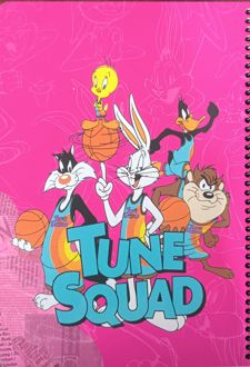 دفتر 100 برگ جلد‌سخت سیمی سری‌تونیورس (الند) صورتی پررنگ