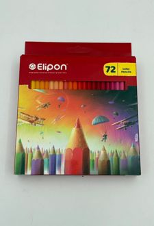 مدادرنگی 72 رنگ جعبه مقوایی (الیپون)