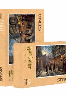 پازل شیشه‌ای استینو 1000 تکه طرح هری پاتر (کد 36101)