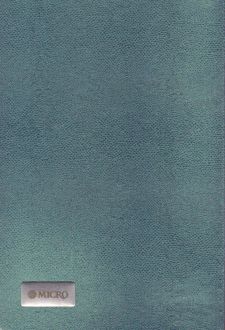 دفتر 21*14 ته‌چسب لوکس الیت میکرو (سبز آبی)