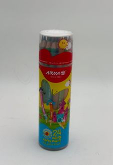 مدادرنگی 24رنگ قوطی آریا