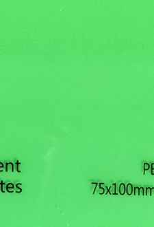 استیک‌نوت 50 عددی pvc شفاف (سبز)