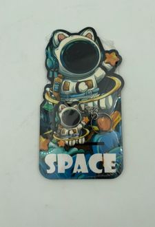 استند موبایل و جاسوئیچی (دکمه) - فضا