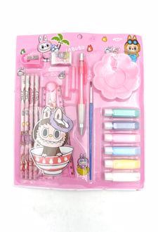 ست تحریر لبوبو (فانتزی) - صورتی