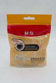 چسب‌نواری 24mm*3m دوطرفه شفاف (MG)