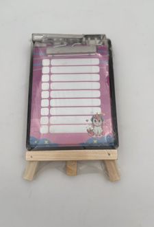 بوم سه‌پایه و تخته‌شاسی متوسط (دکمه) - صورتی