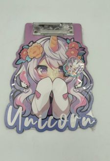 تخته شاسی دوربر فانتزی همراه با جاسوئیچی (دکمه) - انیمه یونیکورن