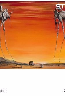 پازل شیشه‌ای استینو 260 تکه طرح دالی (کد 21105)