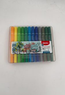 ماژیک 24 رنگ super brush سری creative (فونزل)