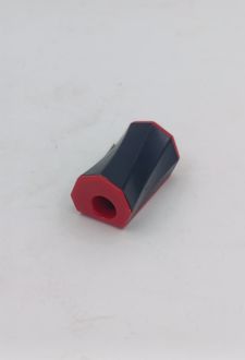 تراش تک سوراخ دو رنگ کرونا - (قرمز مشکی)