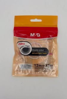 چسب‌نواری 12MM*3M دوطرفه شفاف (MG)