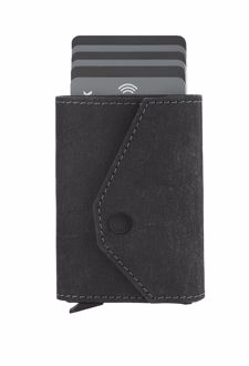جاکارتی چرم کاغذی PORTER Go wallet (پولاریس) - مشکی