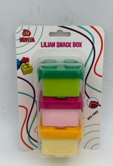اسنک باکس 3 تکه لیلیان (هوکیا)
