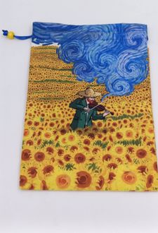 کاور کتاب مخملی سایز 23*6 (انار چاپ) ونگوک