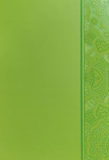 دفتر 50 برگ تک‌خط فنری (زانیس) - سبز