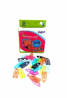 گیره 100 عددی رنگی (فرمی نو)